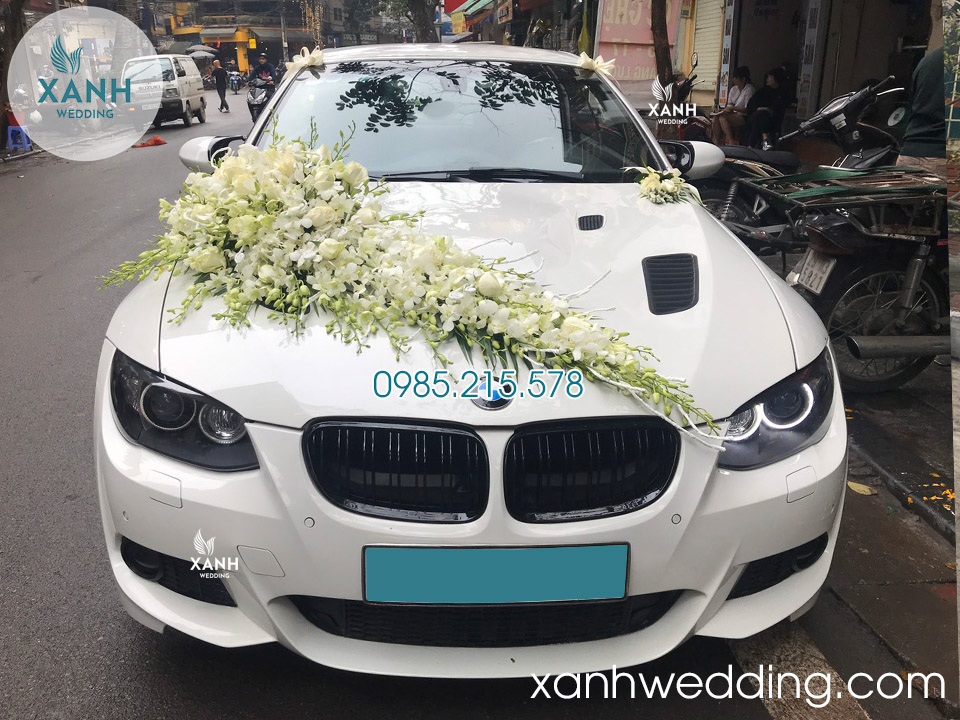 Thuê xe cưới BMW Mui trần M3 màu trắng