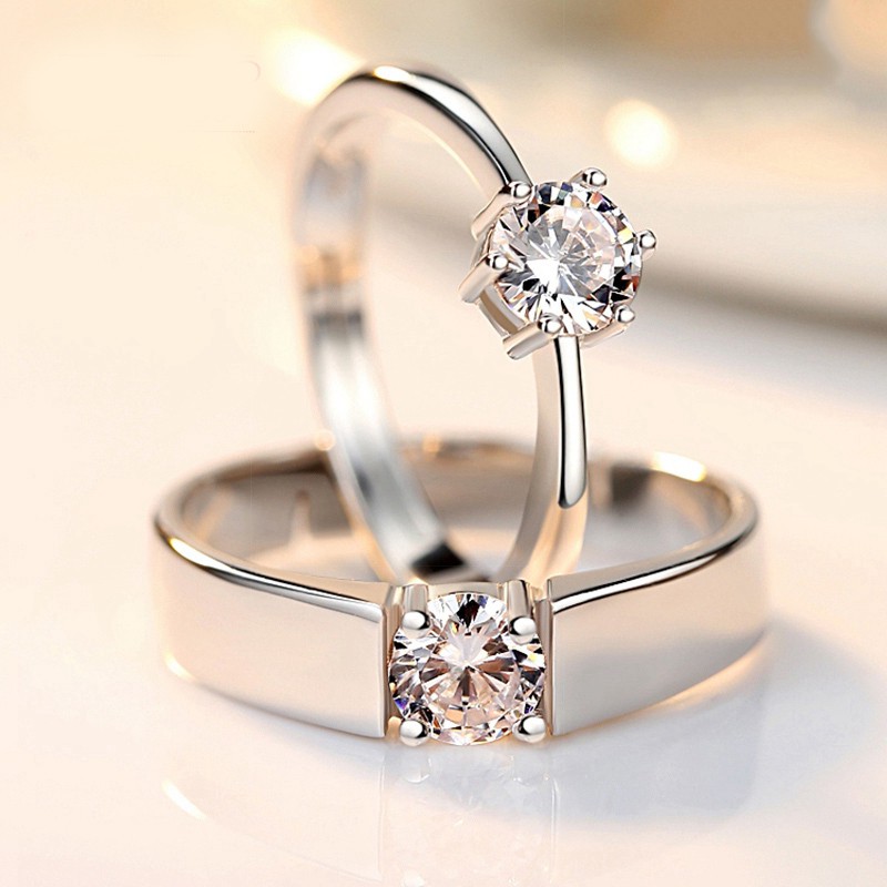 Cặp nhẫn cưới kim cương vàng 18k pnj vàng son 00940-00182 | pnj.com.vn